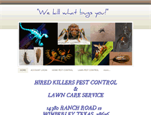 Tablet Screenshot of hiredkillerz.com